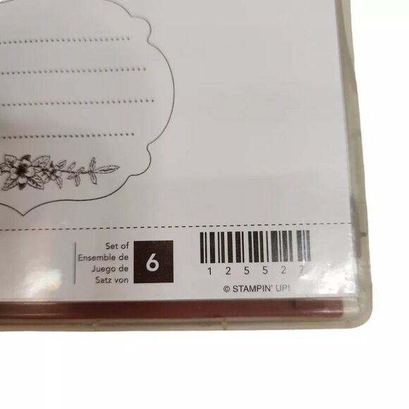 Stampin' Up! APOTHECARY ART Stamp Set 1 + APOTHECARY Accents Framelits Dies - Picture 5 of 6